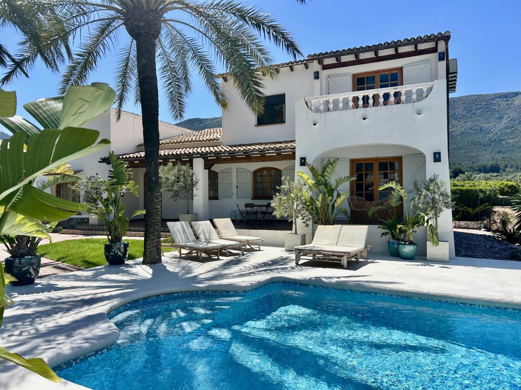 Villa Enri Villa Y Casita Con Piscina Y Jacuzzi Parcent Dış mekan fotoğraf